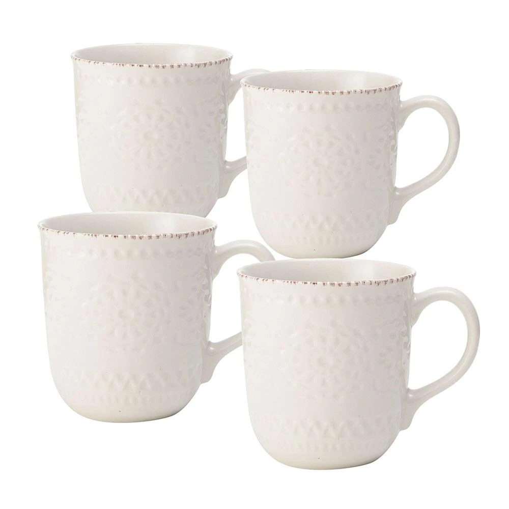 Chateau Cream Set Of 4 Mugs 3 Chateau Cream Set Of 4 Mugs