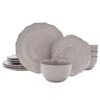 Chateau Smoke 12 Piece Dinnerware Set, Service For 4 -Kitchen Utensils chateau smoke 12 piece dinnerware set service for 4 5296080 9