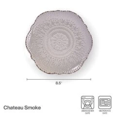Chateau Smoke Set Of 4 Salad Plates -Kitchen Utensils chateau smoke set of 4 salad plates K45296074 6
