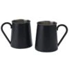 Drew And Jonathan Hammered Black Set Of 2 Beer Mugs -Kitchen Utensils drew and jonathan hammered black set of 2 bar mugs 5288509 1