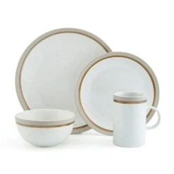 Ezra Taupe 16 Piece Dinnerware Set, Service For 4 20 Ezra Taupe 16 Piece Dinnerware Set, Service For 4 -Kitchen Utensils ezra taupe 16 piece dinnerware set service for 4 5287911 9