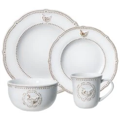 Farmhouse Hen Dinnerware Set