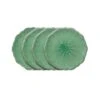 French Lace Set Of 4 Green Salad Plates -Kitchen Utensils french lace set of 4 green salad plates K45211163 1