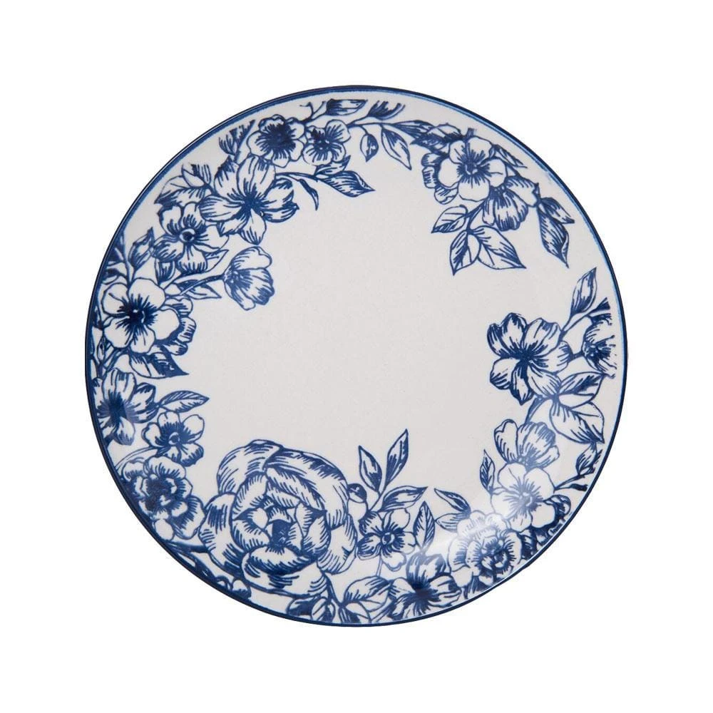 Gabriela Blue Set Of 4 Salad Plates 6 Gabriela Blue Set Of 4 Salad Plates - Image 4