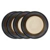 Galaxy Set Of 4 Blue Dinner Plates