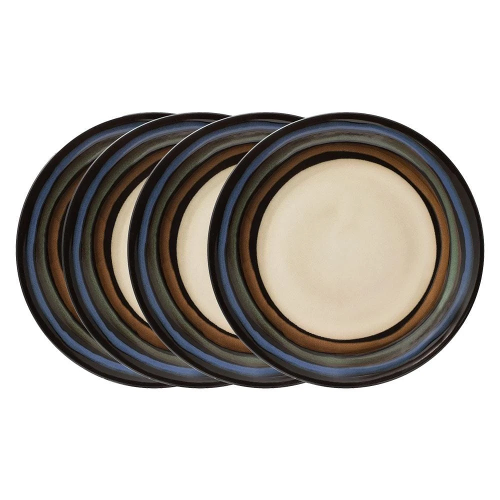 Galaxy Set Of 4 Blue Dinner Plates 3 Galaxy Set Of 4 Blue Dinner Plates