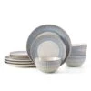Hensley Blue 12 Piece Dinnerware Set, Service For 4 1 Hensley Blue 12 Piece Dinnerware Set, Service For 4 -Kitchen Utensils hensley blue 12 piece dinnerwqre set service for 4 5291361 1