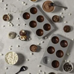 Hot Chocolate Bomb Set Of 6 Mugs With Set Of 2 Molds -Kitchen Utensils hot chocolate bomb set of 6 mugs with set of 2 molds 5289285 3