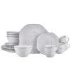 Isabella Gray 16 Piece Dinnerware Set, Service For 4 -Kitchen Utensils isabella gray 16 piece dinnerware set service for 4 5280759 1