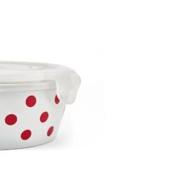 Kenna Red Storage Bowl With Lid 9 Kenna Red Storage Bowl With Lid -Kitchen Utensils kenna red storage bowl with lid 5292333 3