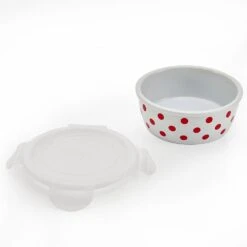 Kenna Red Storage Bowl With Lid 10 Kenna Red Storage Bowl With Lid -Kitchen Utensils kenna red storage bowl with lid 5292333 4