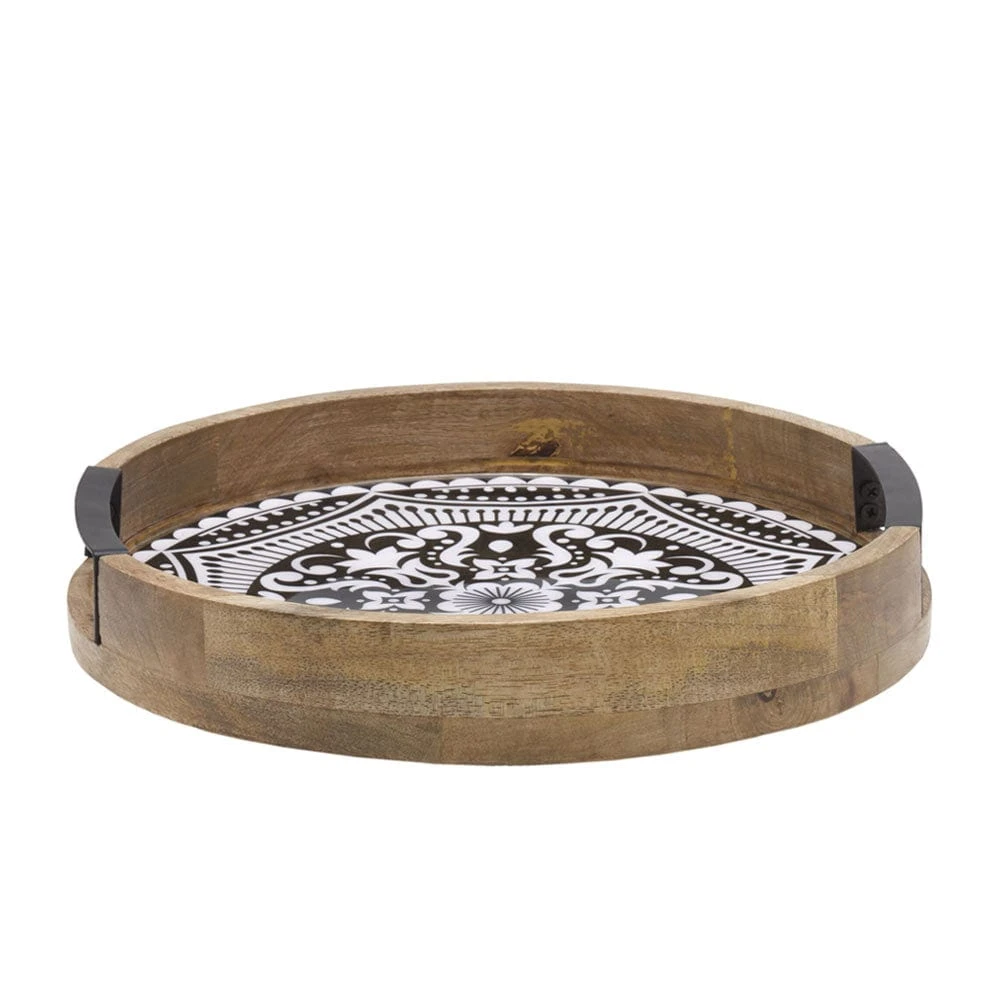 Kensington Black Lazy Susan 3 Kensington Black Lazy Susan