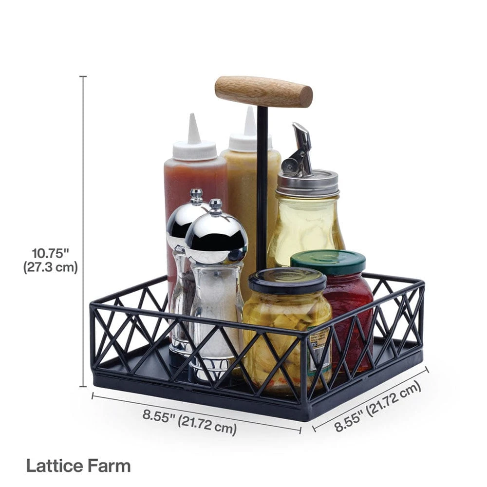 Lattice Farm Condiment Caddy 8 Lattice Farm Condiment Caddy - Image 6
