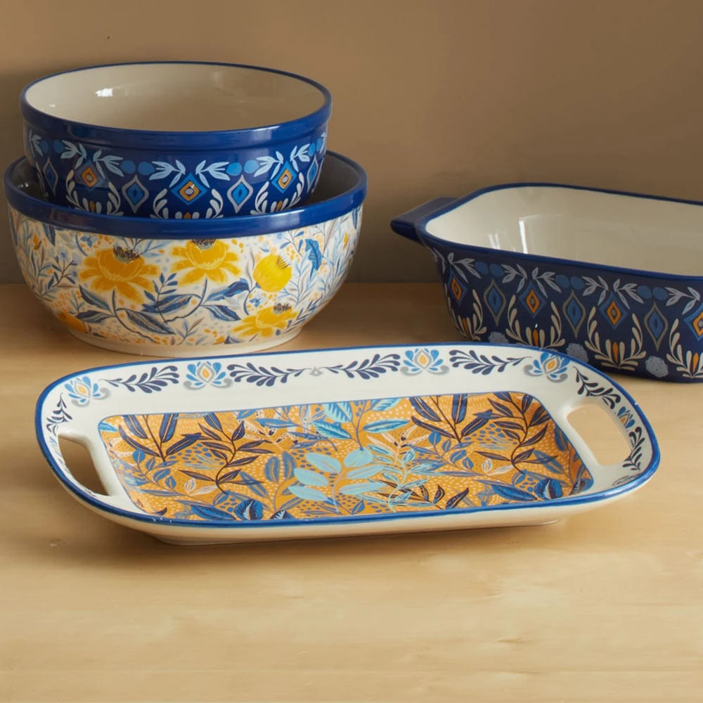 Madeline Handled Serving Platter, 13 IN 5 Madeline Handled Serving Platter, 13 IN - Image 3