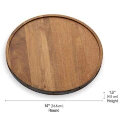 Mango Wood Lazy Susan Serve Tray 12 Mango Wood Lazy Susan Serve Tray -Kitchen Utensils mango wood lazy susan serve tray 5293587 5