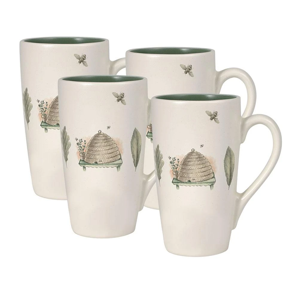 Naturewood® Set Of 4 Latte Mugs 3 Naturewood® Set Of 4 Latte Mugs
