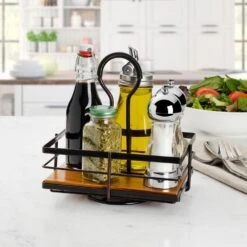 Nova Rotating Condiment Caddy 13 Nova Rotating Condiment Caddy -Kitchen Utensils nova rotating condiment caddy 5270309 5