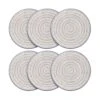 Gray Line Set Of 6 Salad Plates 2 Gray Line Set Of 6 Salad Plates -Kitchen Utensils pad print gray line set of 6 salad plates 5212932K 1