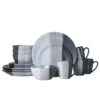 Parker Gray 16 Piece Dinnerware Set, Service For 4 2 Parker Gray 16 Piece Dinnerware Set, Service For 4 -Kitchen Utensils parker gray 16 piece dinnerware set service for 4 5237436 1