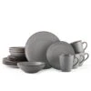 Pierce Gray 16 Piece Dinnerware Set, Service For 4 2 Pierce Gray 16 Piece Dinnerware Set, Service For 4 -Kitchen Utensils pierce gray 16 piece dinnerware set service for 4 5281784 1