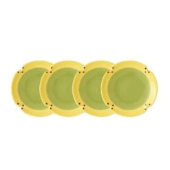 Pistoulet® Set Of 4 Bread And Butter Dessert Plates