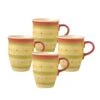 Pistoulet® Set Of 4 Mugs With Red Handle 1 Pistoulet® Set Of 4 Mugs With Red Handle -Kitchen Utensils pistoulet set of 4 mugs with red handle K437028991 1