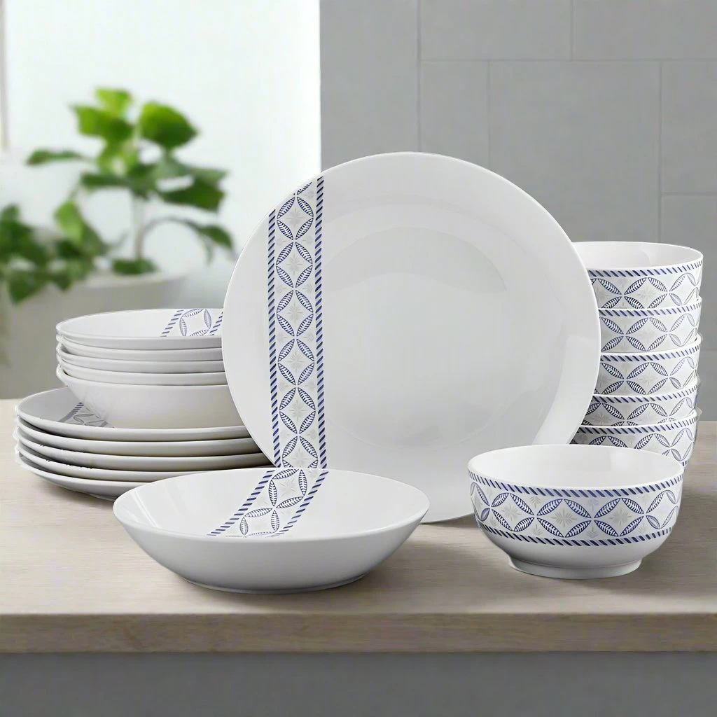 Preslie 18 Piece Dinnerware Set, Service For 6 4 Preslie 18 Piece Dinnerware Set, Service For 6 - Image 2