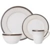 Promenade Column 16 Piece Dinnerware Set, Service For 4 1 Promenade Column 16 Piece Dinnerware Set, Service For 4 -Kitchen Utensils promenade column 16 piece dinnerware set service for 4 5217020 1