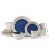 Remi Blue 16 Piece Dinnerware Set, Service For 4 -Kitchen Utensils remi blue 16 piece dinnerware set service for 4 5275473 1