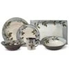 Rustic Leaves Service For 8 With Serveware 2 Rustic Leaves Service For 8 With Serveware -Kitchen Utensils rustic leaves service for 8 with serveware K61975499 1