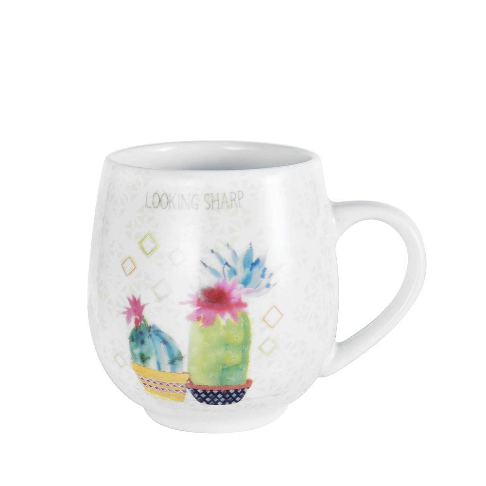 Sentiment Mugs Looking Sharp Succulent Mug 3 Sentiment Mugs Looking Sharp Succulent Mug
