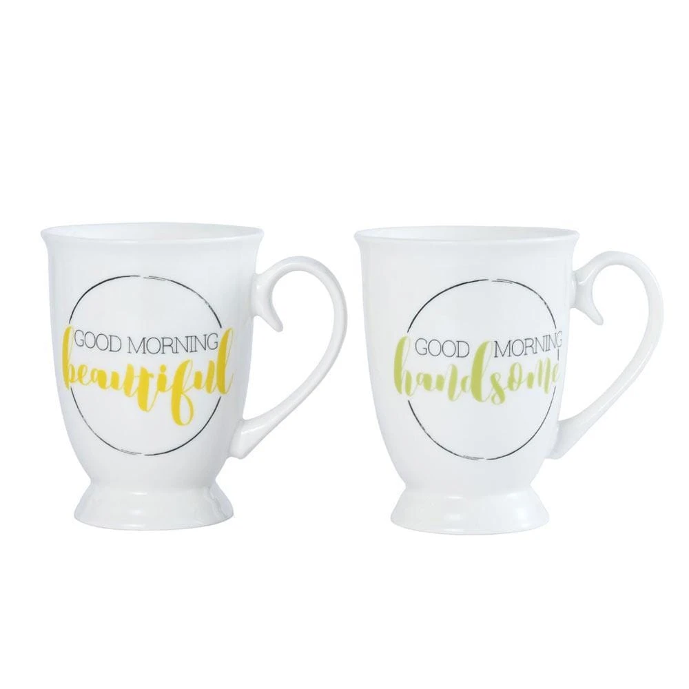Sentiment Mugs Set Of 2 Good Morning Mugs 3 Sentiment Mugs Set Of 2 Good Morning Mugs