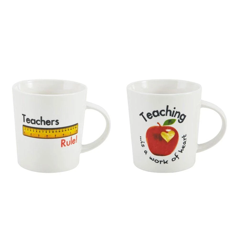 Sentiment Mugs Teacher Theme Mugs Set Of 2 3 Sentiment Mugs Teacher Theme Mugs Set Of 2