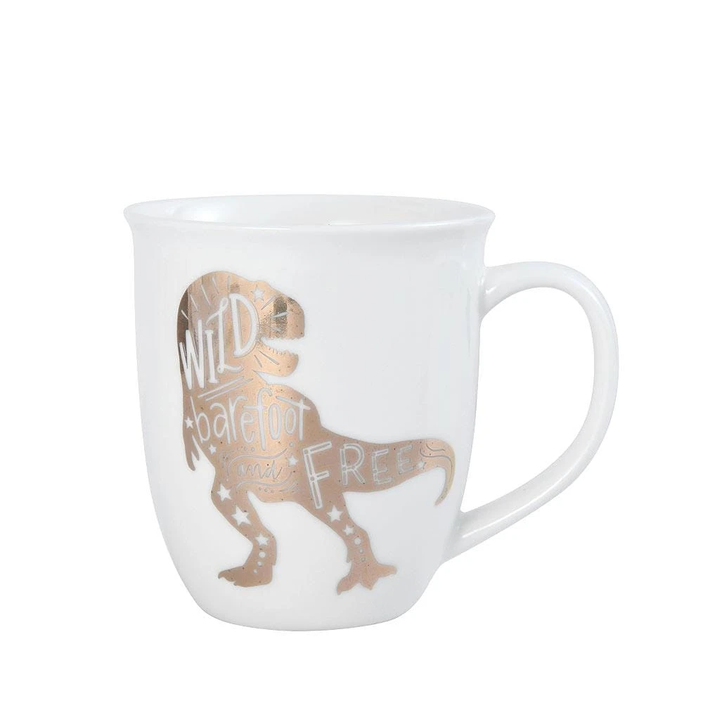 Sentiment Mugs Metallic Dinosaur T-Rex Mug 3 Sentiment Mugs Metallic Dinosaur T-Rex Mug