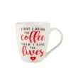 Sentiments Mugs First I Drink Coffee Then Save Lives Mug 1 Sentiments Mugs First I Drink Coffee Then Save Lives Mug -Kitchen Utensils sentiments mugs first i drink coffee then save lives mug 5280283 1