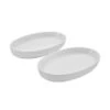 Burrito Set Of 2 Oval Serve Bowls -Kitchen Utensils set of 2 appetizer size white burrito bowls 5290210 1