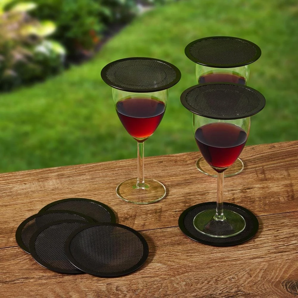 Set Of 8 Drink Covers And Coasters 4 Set Of 8 Drink Covers And Coasters - Image 2
