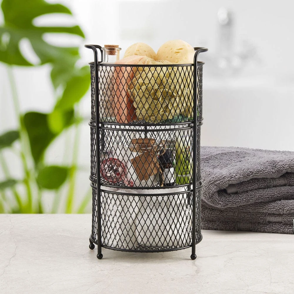 Soto Countertop 3 Tier Storage Organizer, 14 Inch 4 Soto Countertop 3 Tier Storage Organizer, 14 Inch - Image 2