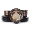 Taos 24 Piece Dinnerware Set, Service For 8 1 Taos 24 Piece Dinnerware Set, Service For 8 -Kitchen Utensils taos 24 piece dinnerware set service for 8 5291981 1