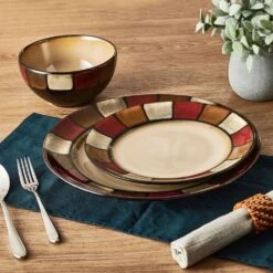 Taos 24 Piece Dinnerware Set, Service For 8 13 Taos 24 Piece Dinnerware Set, Service For 8 -Kitchen Utensils taos 24 piece dinnerware set service for 8 5291981 3