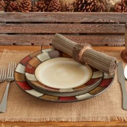 Taos Set Of 4 Dinner Plates -Kitchen Utensils taos set of 4 dinner plates K45070476 3