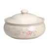 Tea Rose Covered Serve Dish -Kitchen Utensils tea rose covered serve dish 5169781 1