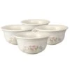 Tea Rose Set Of 4 Deep Soup Cereal Bowls -Kitchen Utensils tea rose set of 4 deep soup cereal bowls K42594590 1