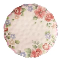 Tea Rose Set Of 4 Outdoor Melamine Dinner Plates 7 Tea Rose Set Of 4 Outdoor Melamine Dinner Plates -Kitchen Utensils tea rose set of 4 melamine dinner plates K45205472 3