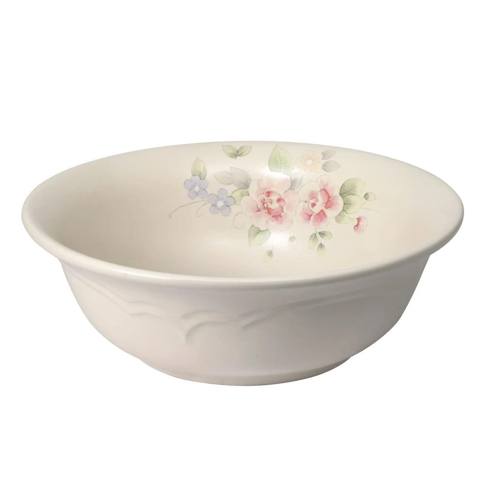 Tea Rose Vegetable Serve Bowl 3 Tea Rose Vegetable Serve Bowl