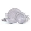 Trellis Lodge White 16 Piece Dinnerware Set, Service For 4 2 Trellis Lodge White 16 Piece Dinnerware Set, Service For 4 -Kitchen Utensils trellis lodge white 16 piece dinnerware set service for 4 5291367 1