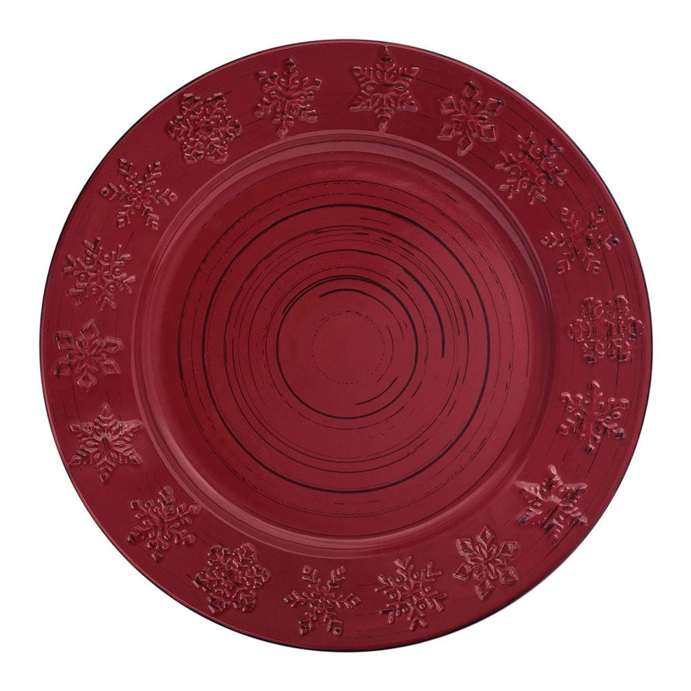 Trellis Snowflakes 12 Piece Dinnerware Set, Service For 4 8 Trellis Snowflakes 12 Piece Dinnerware Set, Service For 4 - Image 6