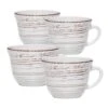 Trellis White Set Of 4 Mugs 2 Trellis White Set Of 4 Mugs -Kitchen Utensils trellis white set of 4 mugs K45207537 1
