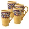 Villa Della Luna® Set Of 4 Latte Mugs -Kitchen Utensils villa della luna set of 4 latte mugs K54077590 1