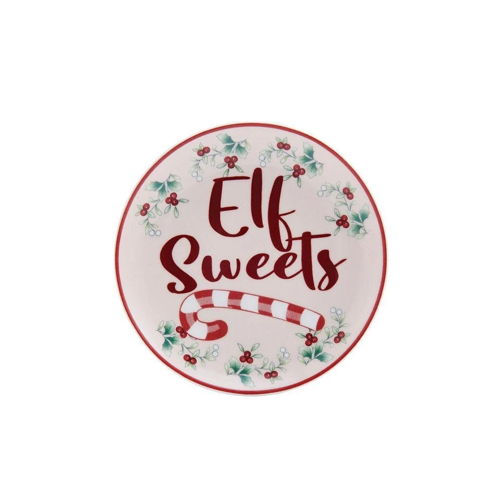Winterberry® 4 Piece Elf Cookie Plate And Mug Gift Set 9 Winterberry® 4 Piece Elf Cookie Plate And Mug Gift Set - Image 7